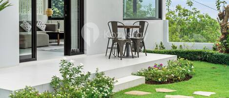 Villa, 3 Bedrooms, Private Pool | Garden view