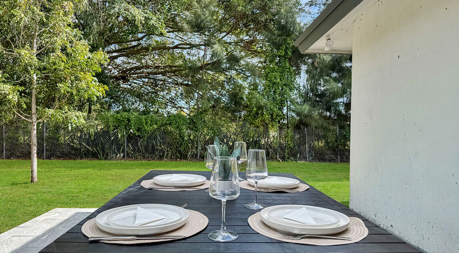 Udendørs spisemuligheder