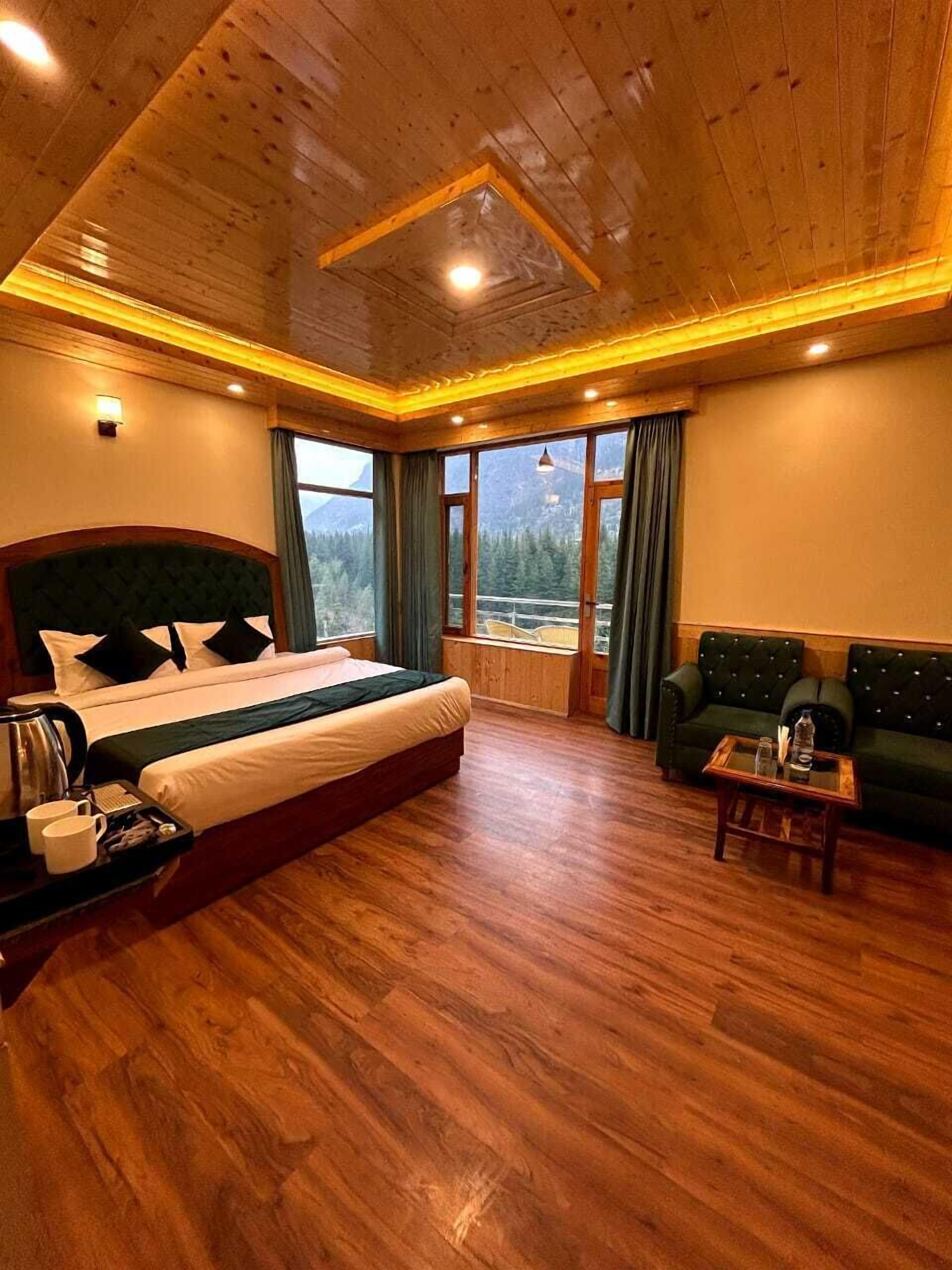 Chambre Double Luxe, balcon, vue vallée | Literie hypoallergénique, matelas Tempur-Pedic, Wi-Fi gratuit