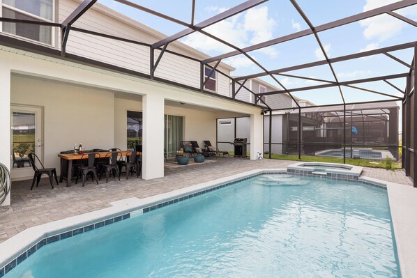 Pool - On-Site Waterpark, Pool & Sleeps 26 | Resort Home – Flamingo Grove by AvantStay (Davenport)