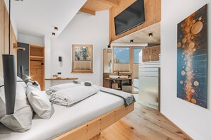 2 soverom, strykejern/-brett, wi-fi (inkludert) og sengetøy