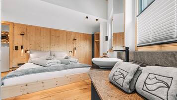 2 chambres, fer et planche Ă repasser, Wi-Fi gratuit, draps fournis