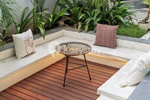 Villa, 3 Bedrooms, Private Pool | Terrace/patio - Kleio Villa by Kozystay - Canggu (Canggu)