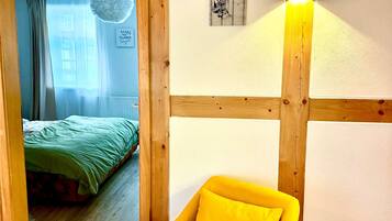 1 bedroom, iron/ironing board, free WiFi, bed sheets