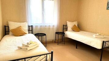 4 Schlafzimmer, kostenloses WLAN, Bettwäsche