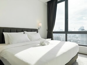 Apartment | Iron/ironing board, free WiFi, bed sheets - D'Rapport Residences By Manhattan Group (Ampang)