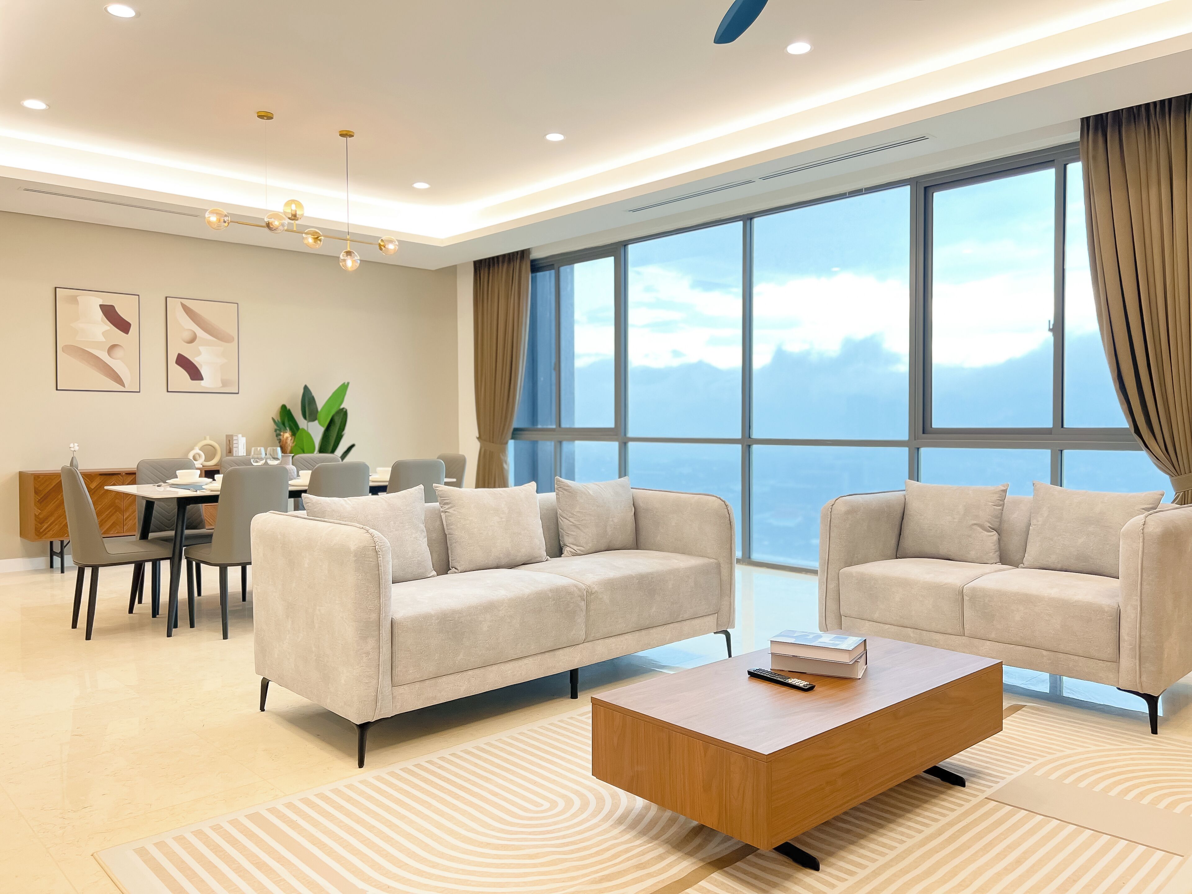 Área de sala de estar