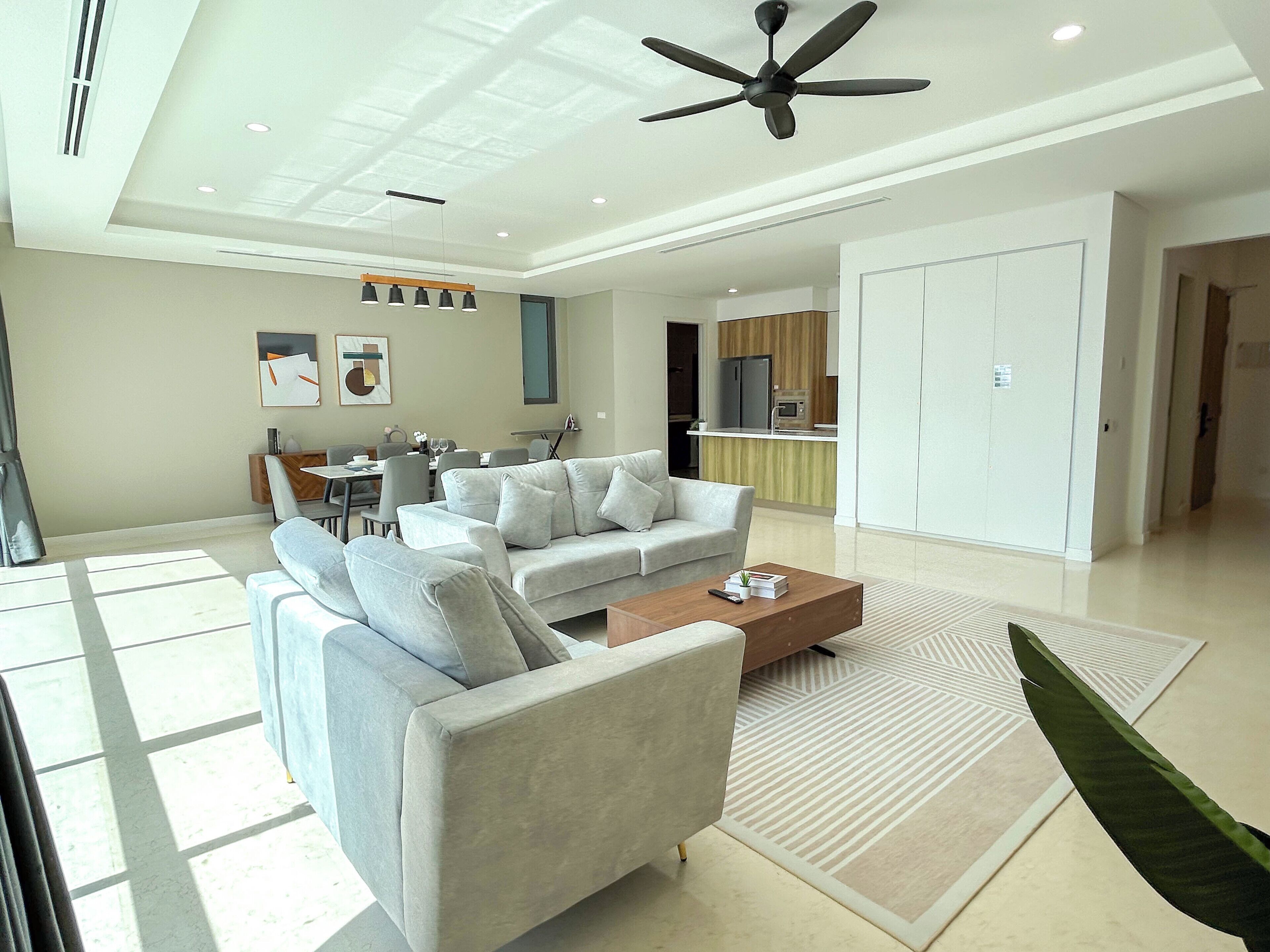 公寓, 4 間臥室 | 客廳 | 40 吋平面電視連有線電視頻道