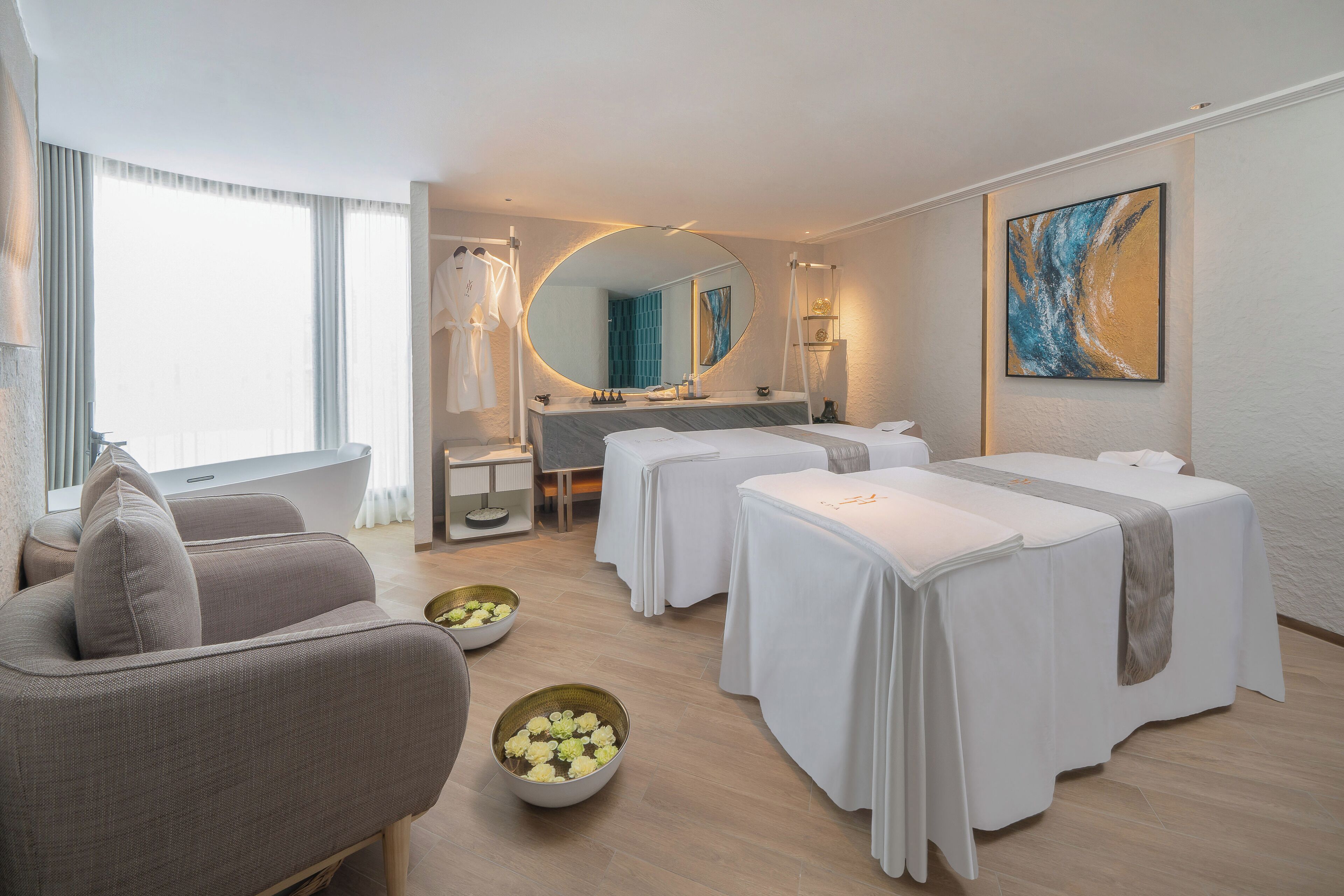 身體療程、芳香療法、泰式按摩、體膜護理、身體磨砂、按摩服務