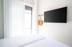 Apartamento, varanda, vista para a praia | Parte interna