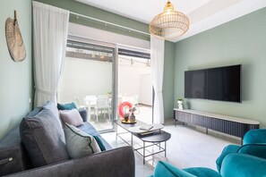 Appartement, patio, vue plage | Intérieur