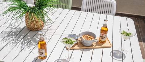 Opções para refeição ao ar livre