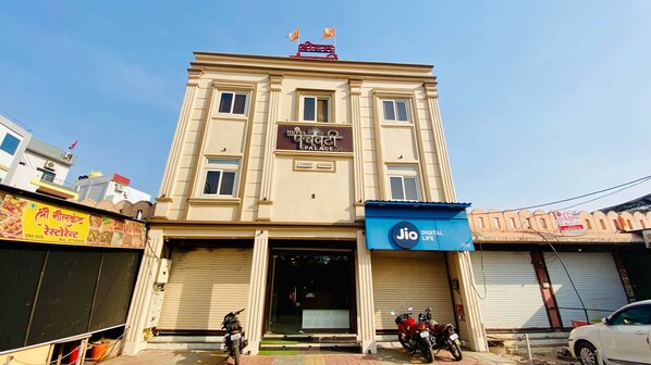 Façade de l’hébergement