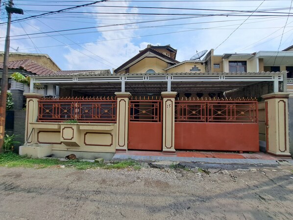 Fassade der Unterkunft