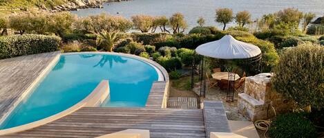 Piscine couverte, piscine extérieure