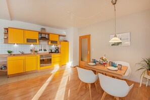 Fridge, oven, stovetop, dishwasher - Your dream vacation on the island of Usedom: The Dünenresidenz Bansin awaits you! (Bansin (Seebad))