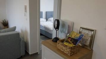 Apartment (Two Bedroom Apartment) | Living room | 32-inch flat-screen TV with cable channels