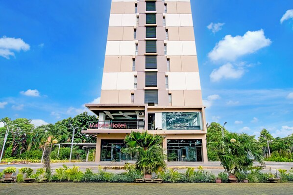 Fachada de la propiedad