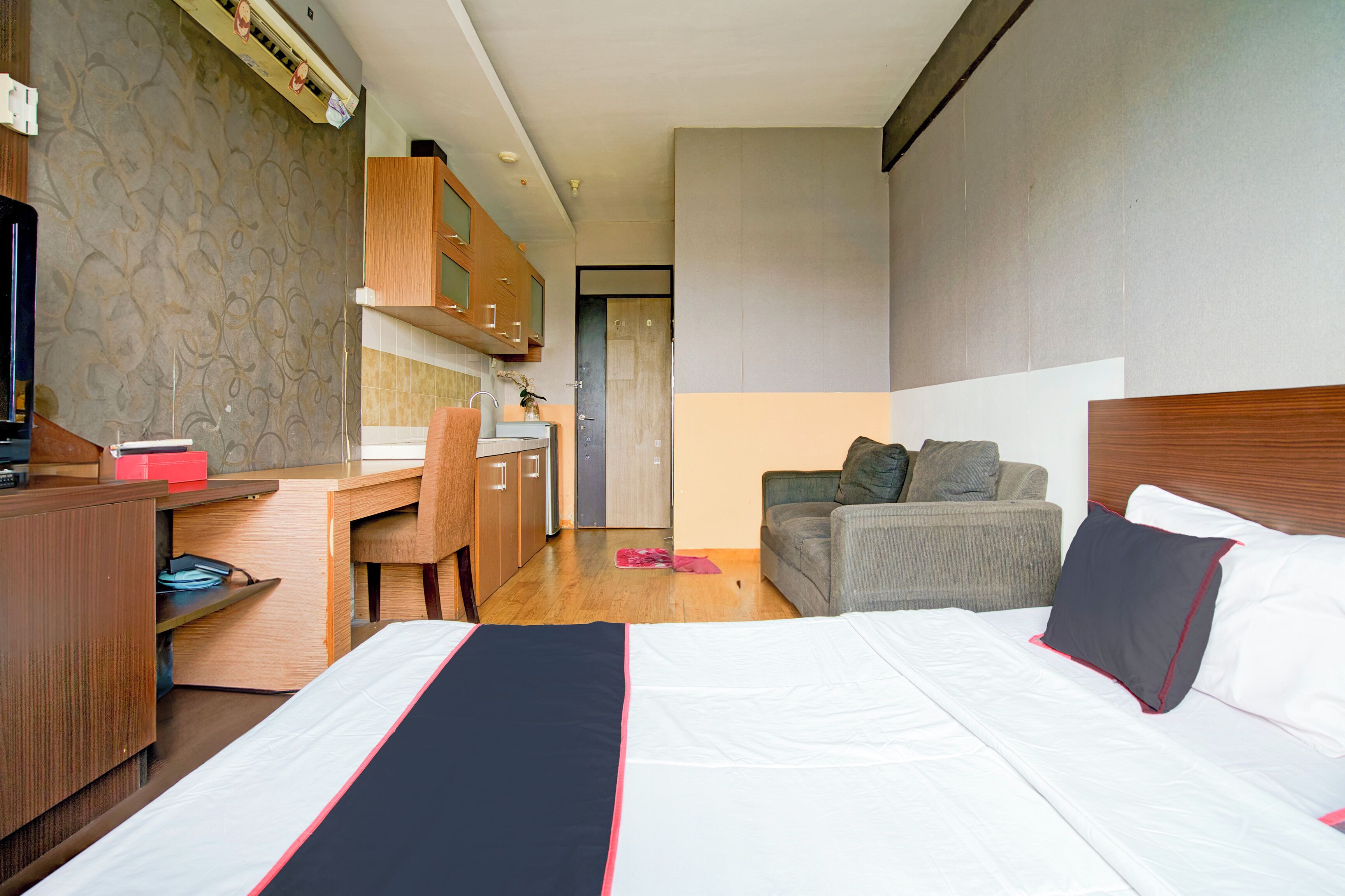 Kamar Double Deluks | Ruang kerja ramah laptop, Wi-Fi gratis, dan seprai linen