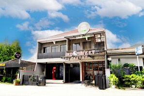 Fassade der Unterkunft