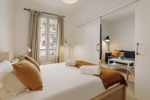 1 soveværelse, strygejern/strygebræt, gratis Wi-Fi, sengetøj