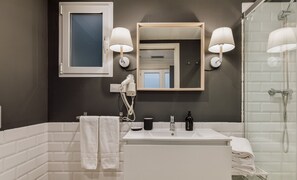 Dusche, Handtücher