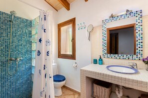 Villa | Bathroom - Holiday Home With View (Inca)