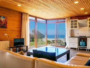 奢華單棟房屋, 海景 | 客廳