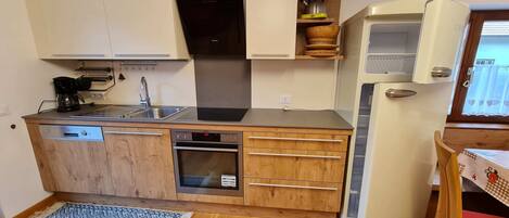 Appartement | Cuisine privée | Réfrigérateur, un four, lave-vaisselle, bouilloire électrique