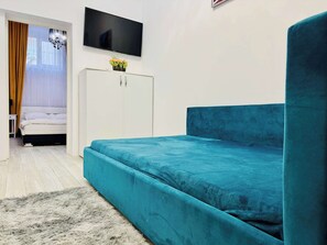 1 bedroom, iron/ironing board, WiFi, bed sheets - Joy City Stay Augustin 2 (Timișoara)