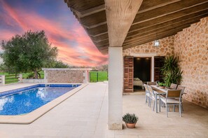 Villa | Pool | Indoor pool, outdoor pool - Charming Villa Near Sandy Beach (Santa Margalida)