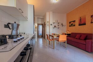 Apartment, Balkon | Eigene Küche | Espressomaschine, Wasserkocher