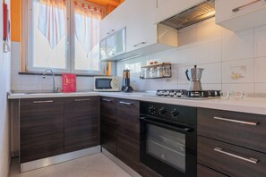 公寓, 陽台 | 私人廚房 | 義式濃縮咖啡機、電熱水壺