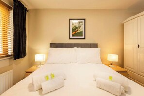 2 sovrum, strykjärn/strykbräda, resesäng och wi-fi