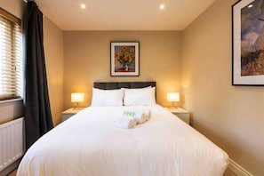 1 bedroom, iron/ironing board, travel crib, WiFi