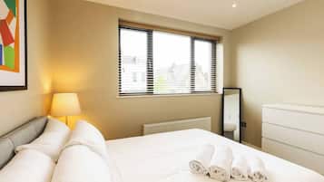 1 bedroom, iron/ironing board, travel crib, WiFi