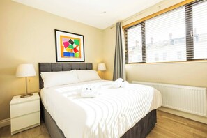 1 bedroom, iron/ironing board, travel crib, WiFi