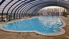 Indoor pool, outdoor pool