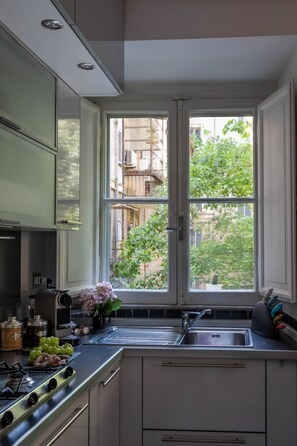 Oven, stovetop, dishwasher