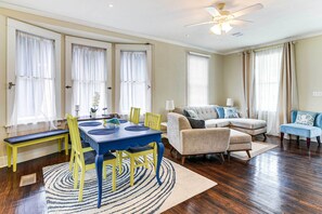 House (2 Bedrooms) | Interior - Walk to Beach: Galveston Home w/ Fenced Yard! (Galveston)