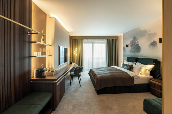 Literie de qualité supérieure, minibar, coffres-forts dans les chambres