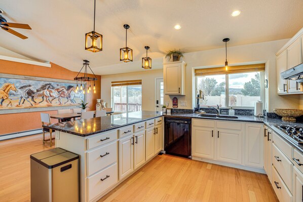 House (5 Bedrooms) | Interior - Luxe Mesa View Home on 35 Acres w/ Wraparound Deck (Glade Park)