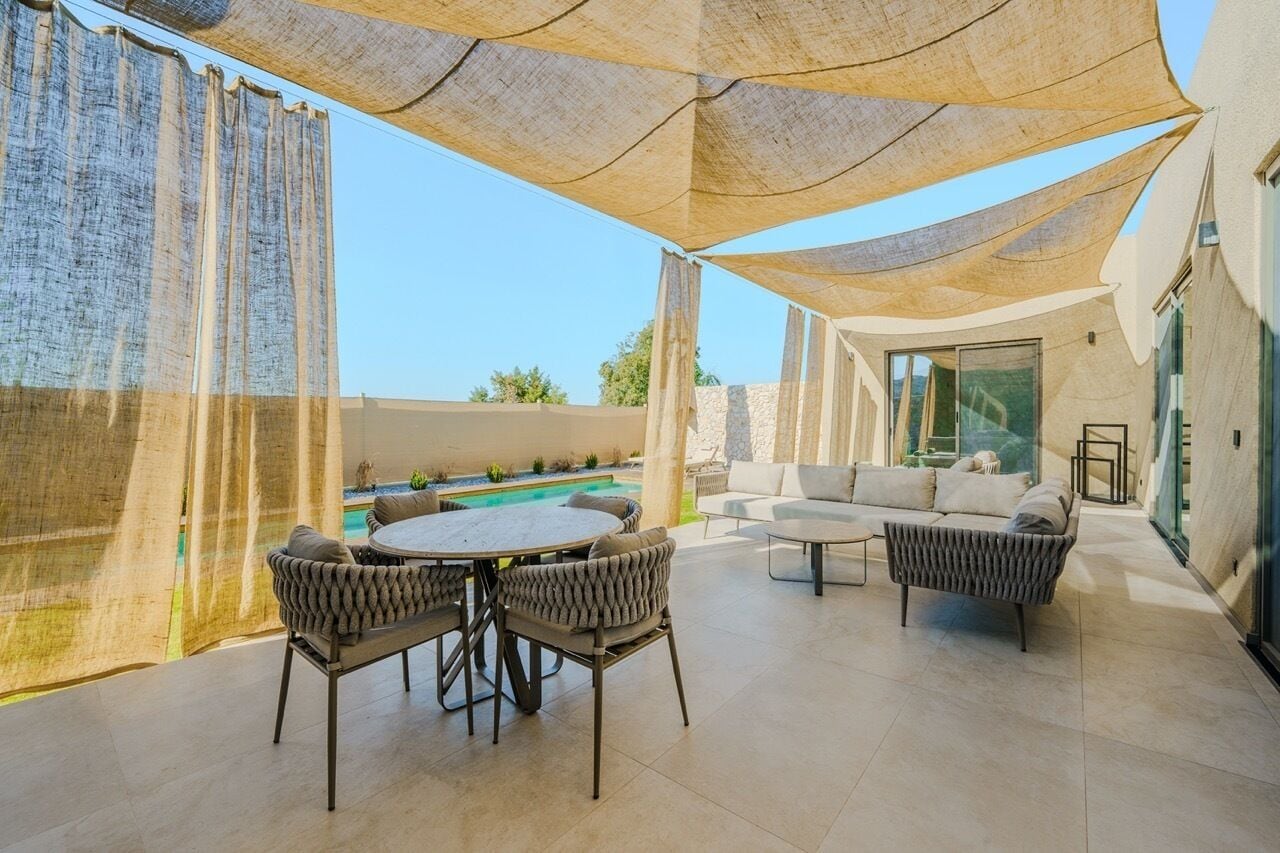 Villa, 2 Schlafzimmer, eigener Pool | Terrasse/Patio