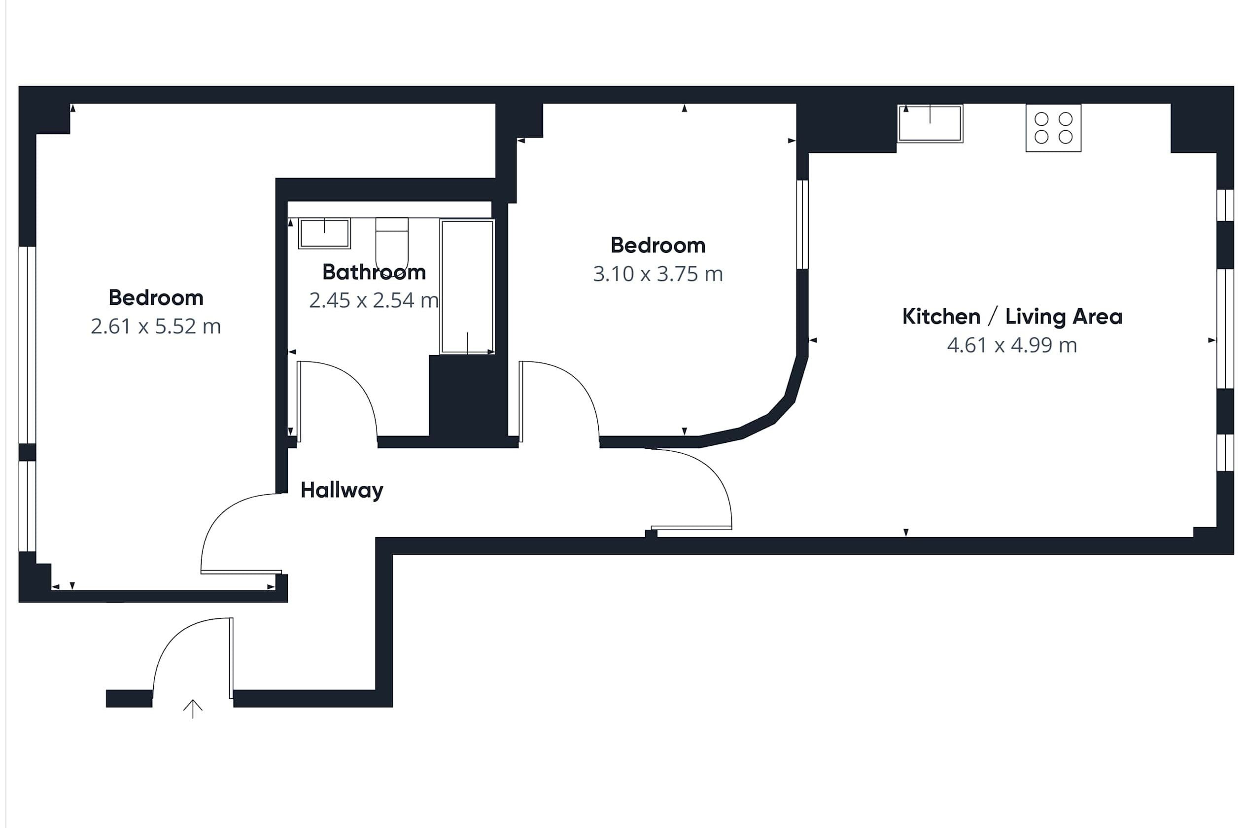 House | 2 bedrooms