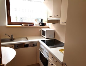 Apartment | Private kitchen | Fridge, microwave, oven, dishwasher
