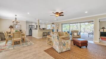 Rumah, 2 kamar tidur | Area keluarga | Smart TV dan layanan streaming