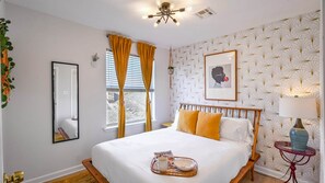 5 bedrooms, in-room safe, iron/ironing board, free WiFi