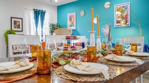 Dining - Spacious Retreat by FQ | Mini-Pool | EV Parking, | Parking | Patio | Laundry | 1GB Wifi | Parkview | (New Orleans)