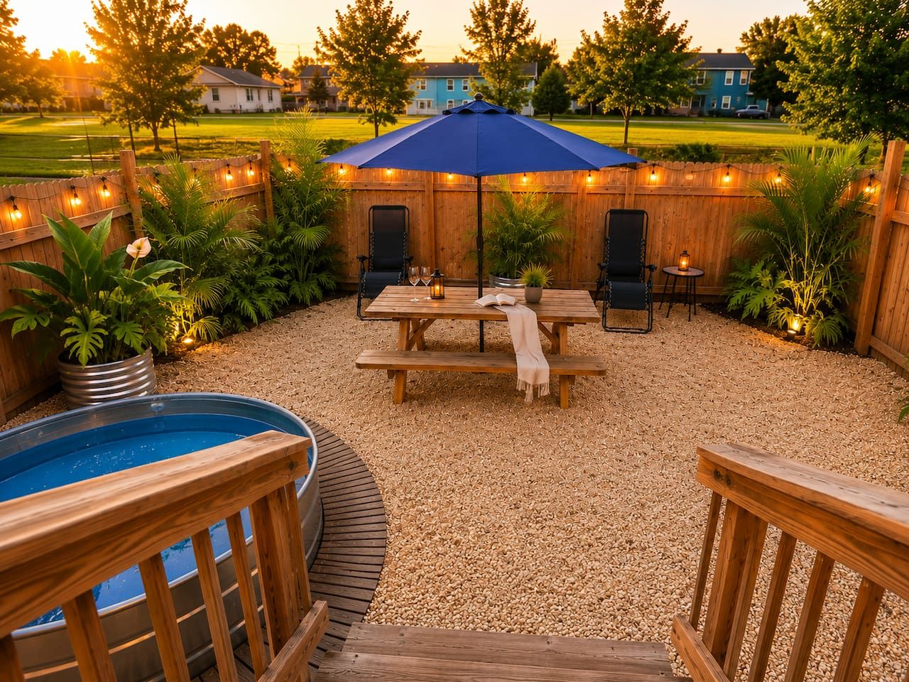 Recharge from the French Quarter in your backyard oasis overlooking the Lafitte Greenway bike path and the St. Louis canal!