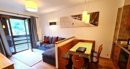 Apartment With Balcony and Mountain Views